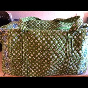 Vera Bradley Duffle Bags (small and large)